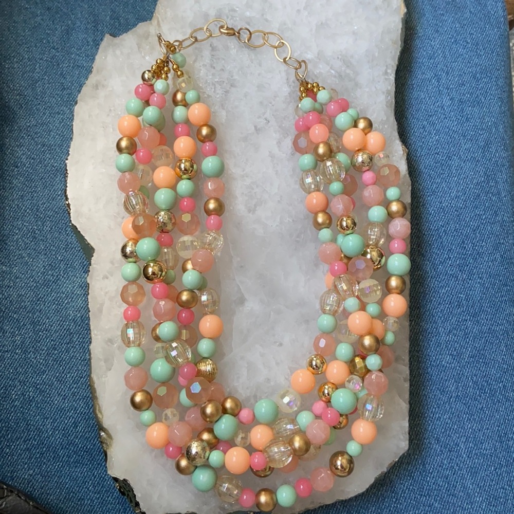 Icrave jewels sherbet cooler necklace